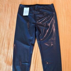 Zyia Blue Twilight Luxe Hi-rise 7/8 leggings